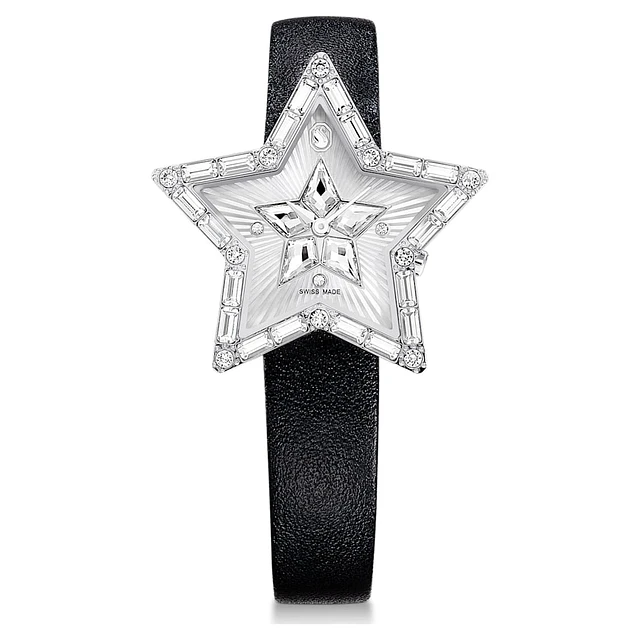 ⭐SWAROVSKI⭐Symbolica Star ウォッチ スイス製　レザー⭐ Swarovski Symbolica Star watch, Swiss Made, Star, Leather