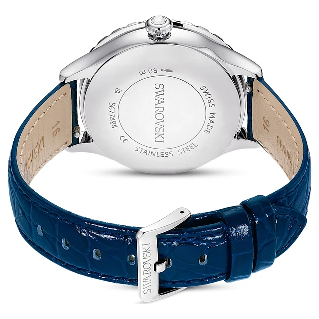 Swarovski Symbolica Star watch, Swiss Made, Star, Leather