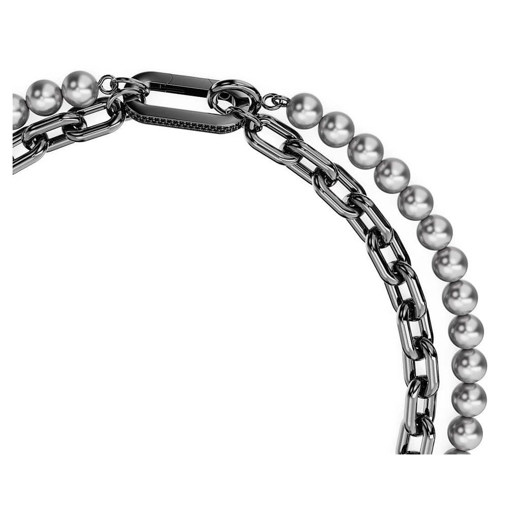 Church’s Swarovski Lana Black 37 新品 Swan pendant, Swan, Black, Rhodium plated | Swarovski