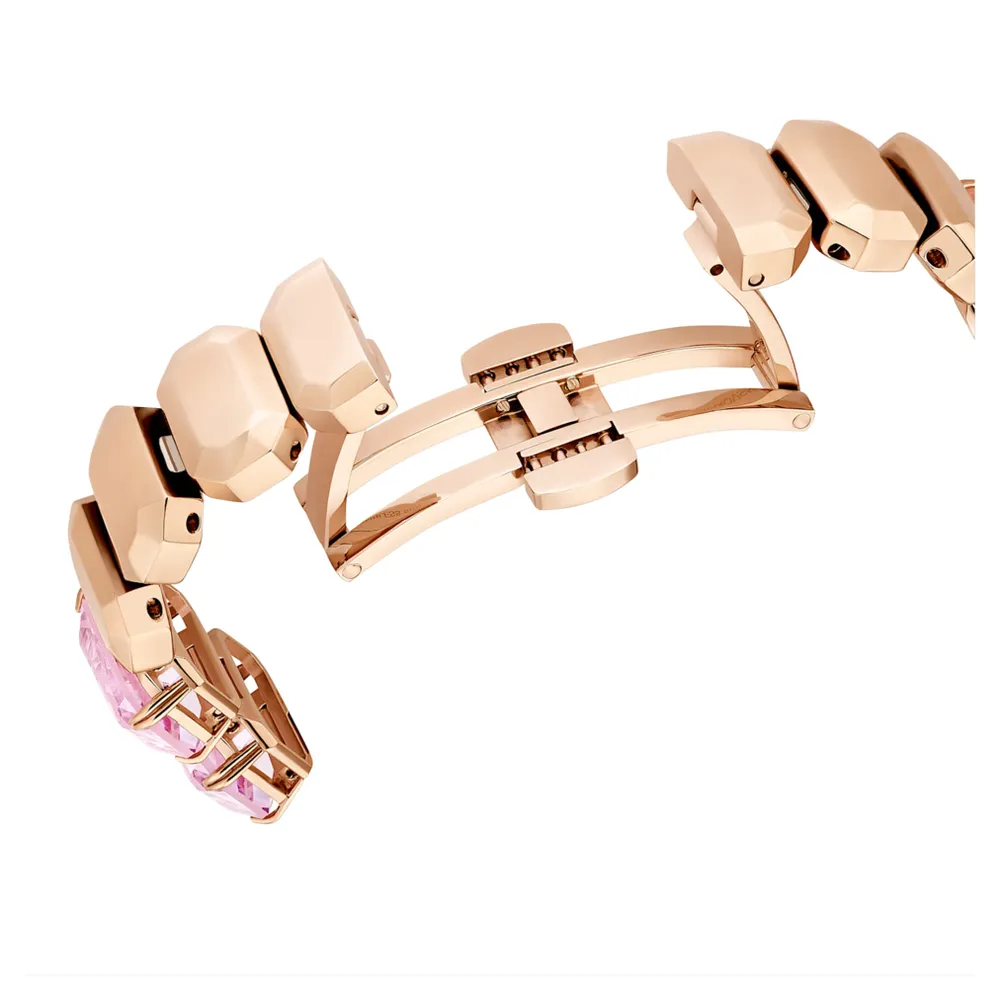 Swarovski pink cheap snake bracelet