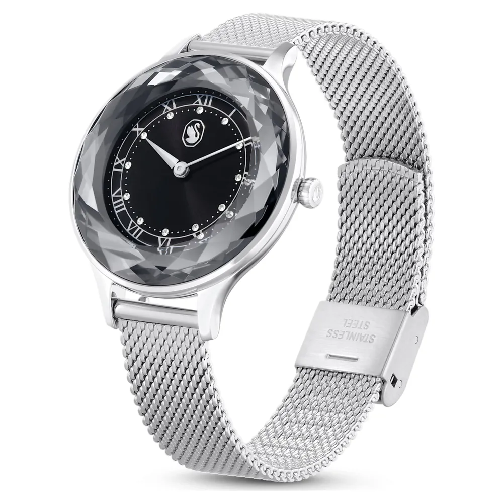 Swarovski metal watch new arrivals strap
