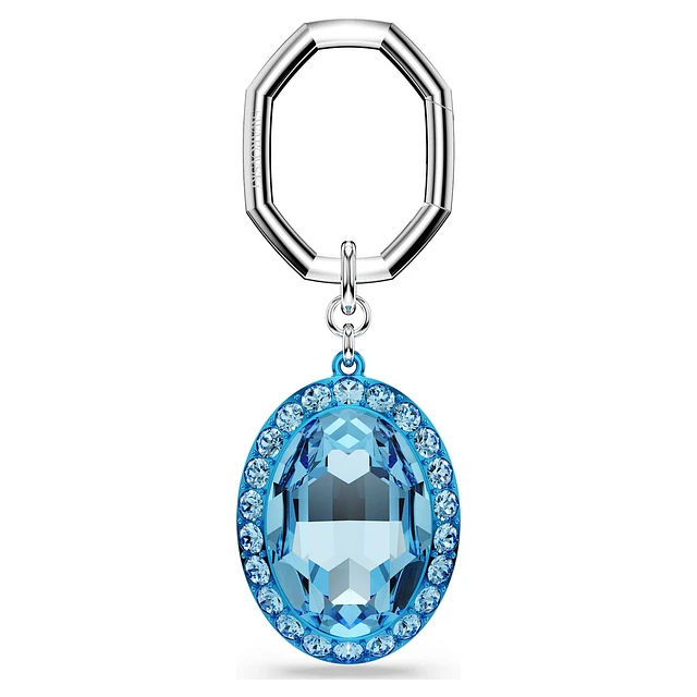 Swarovski Icons key ring, Mouse, Multicolored, Stainless