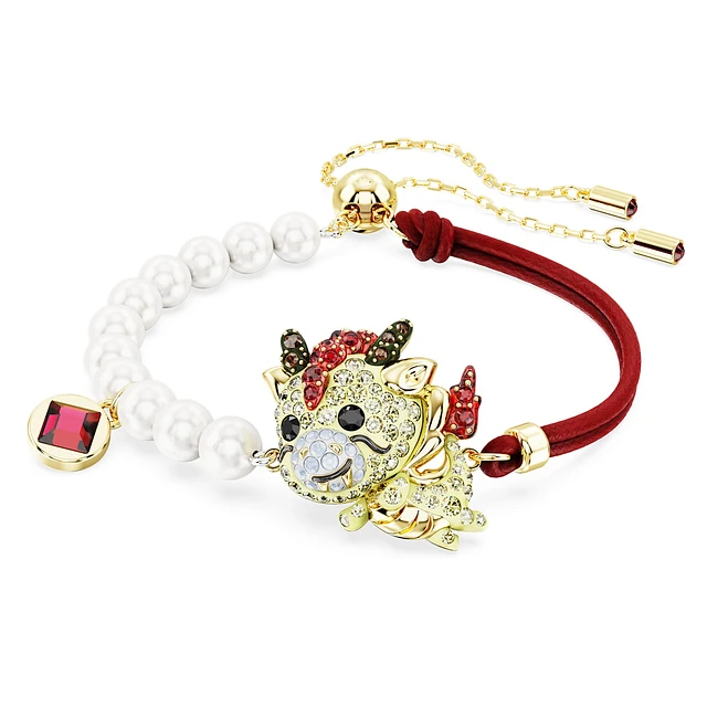 Shop Swarovski Chinese Zodiac bracelet, Crystal pearl