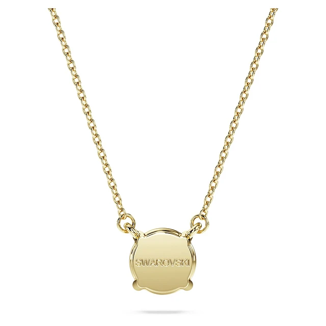 KAY Lab-Grown Diamonds Lab-Created Emerald Smile Necklace 3/8 ct