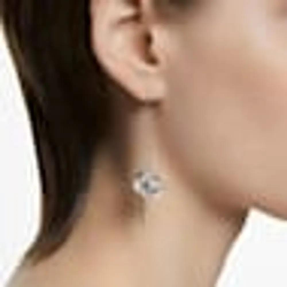 Swarovski outlet hollow earrings
