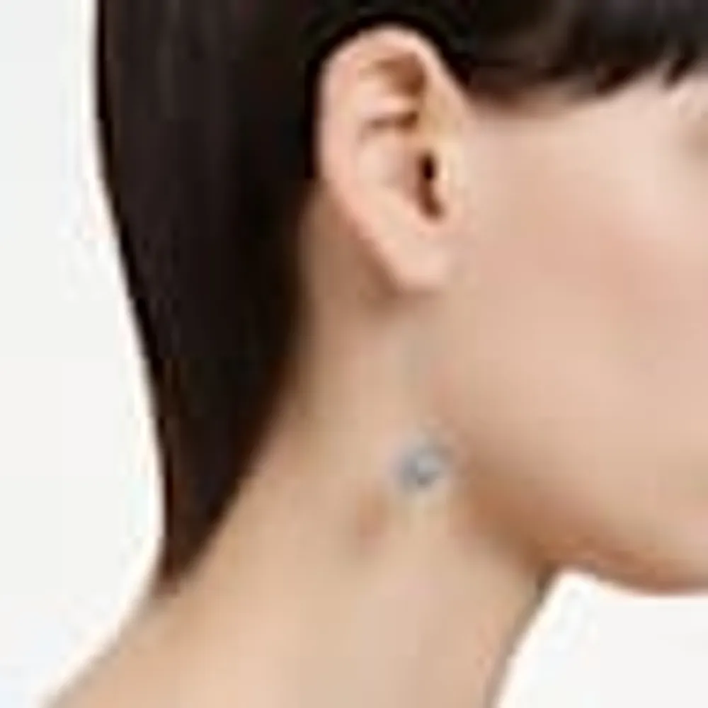 Swarovski hollow deals earrings