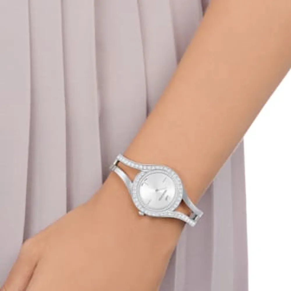 Swarovski Eternal watch, Swiss Made, Metal bracelet, Silver Tone