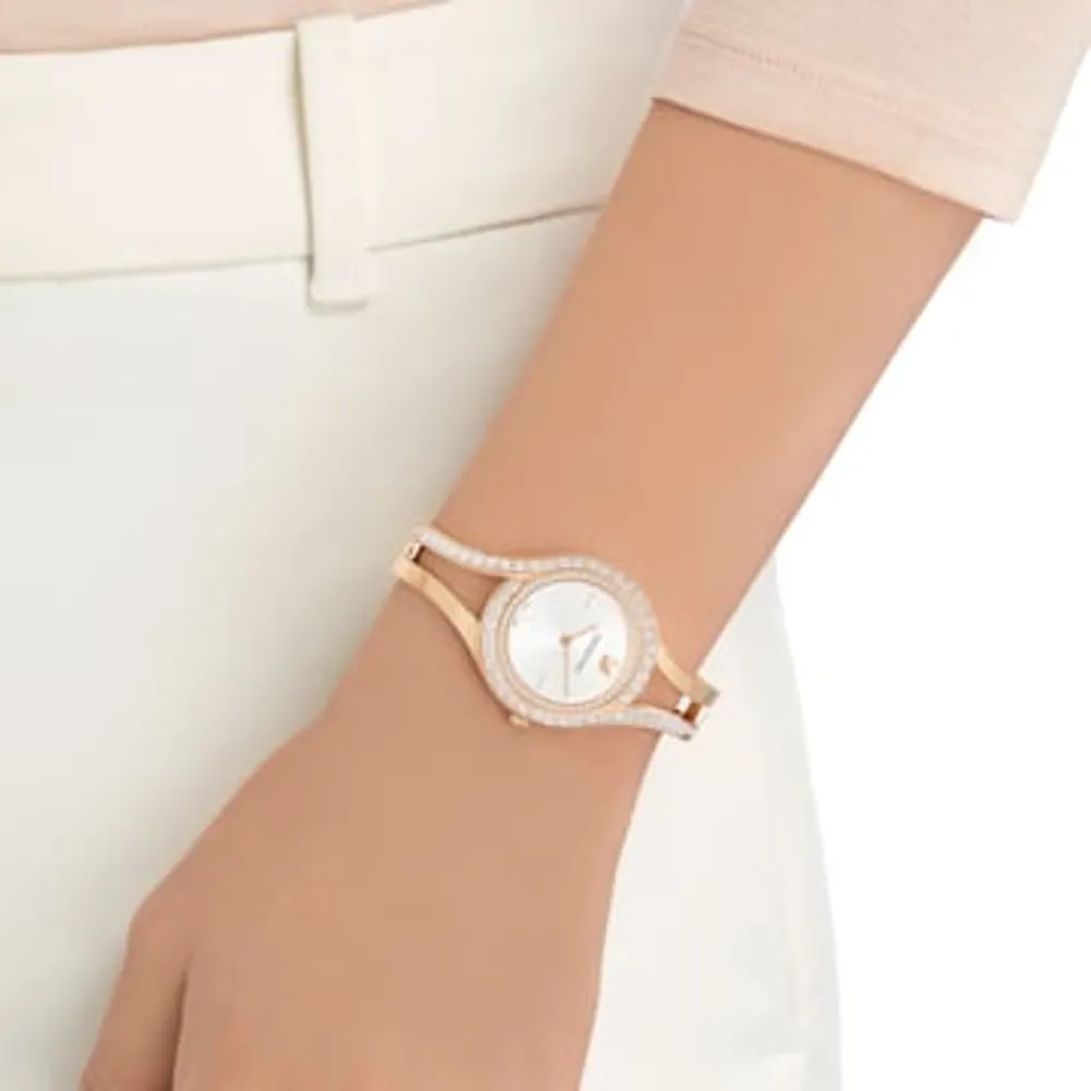 Swarovski Eternal watch, Swiss Made, Metal bracelet, Rose gold