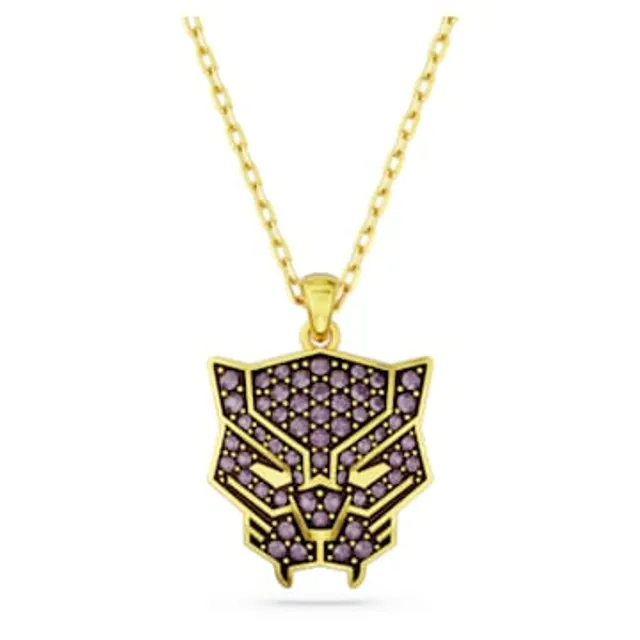 Black panther pendant shop necklace