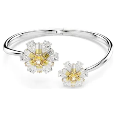 Swarovski tropical top flower bangle