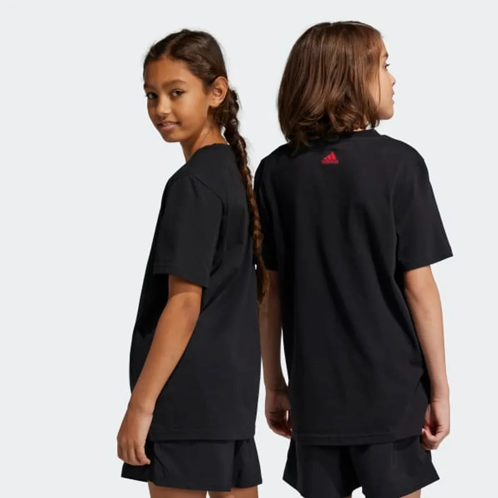 Playera Essentials Dos Colores Logo Grande Algod n
