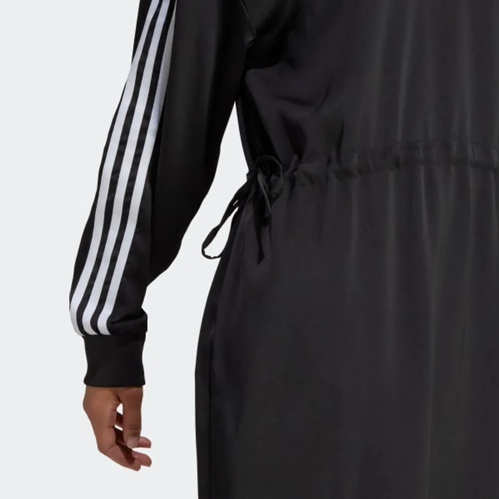 Vestido adidas sales negro manga larga