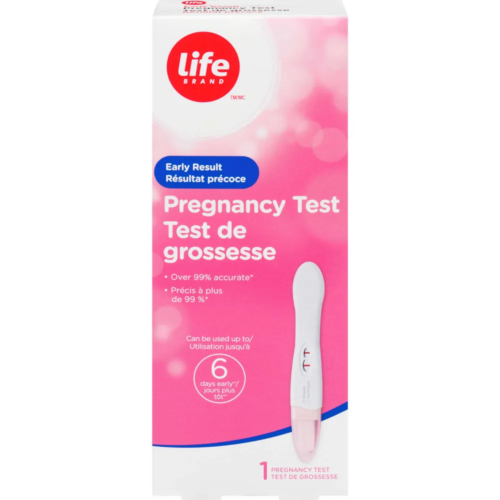 Life Brand Early Result Pregnancy Test Niagara Pen Centre