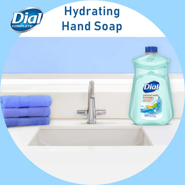 Dial hand soap refill deals coconut water and mango