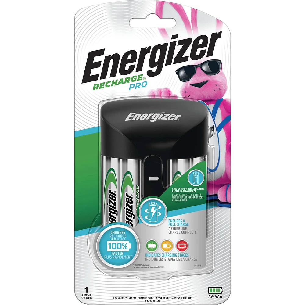 Energizer Recharge Pro Charger CHPROWB4 Niagara Pen Centre