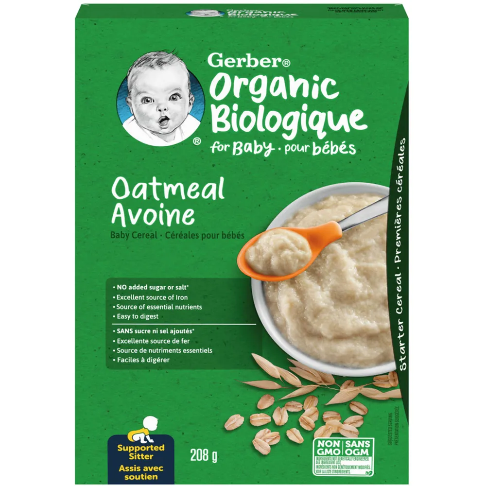 Heinz organic baby cereal sales