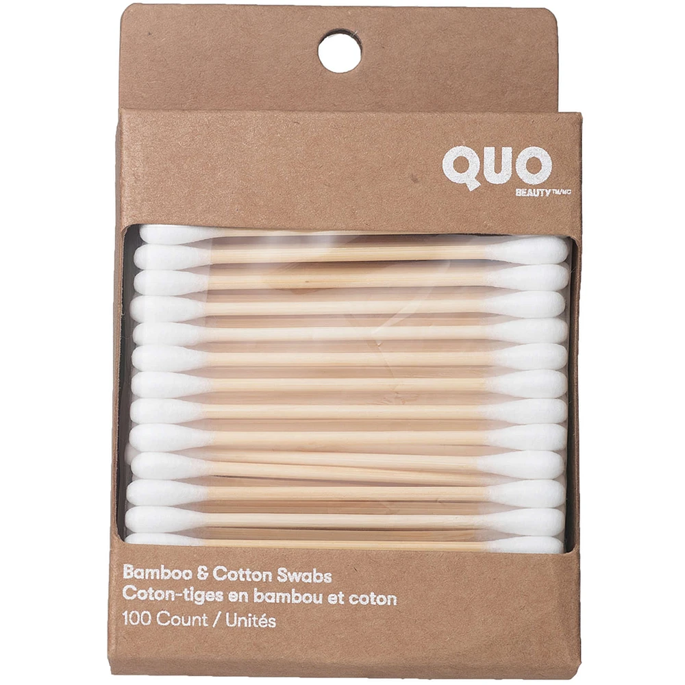Quo Beauty Bamboo & Cotton Swab Niagara Pen Centre