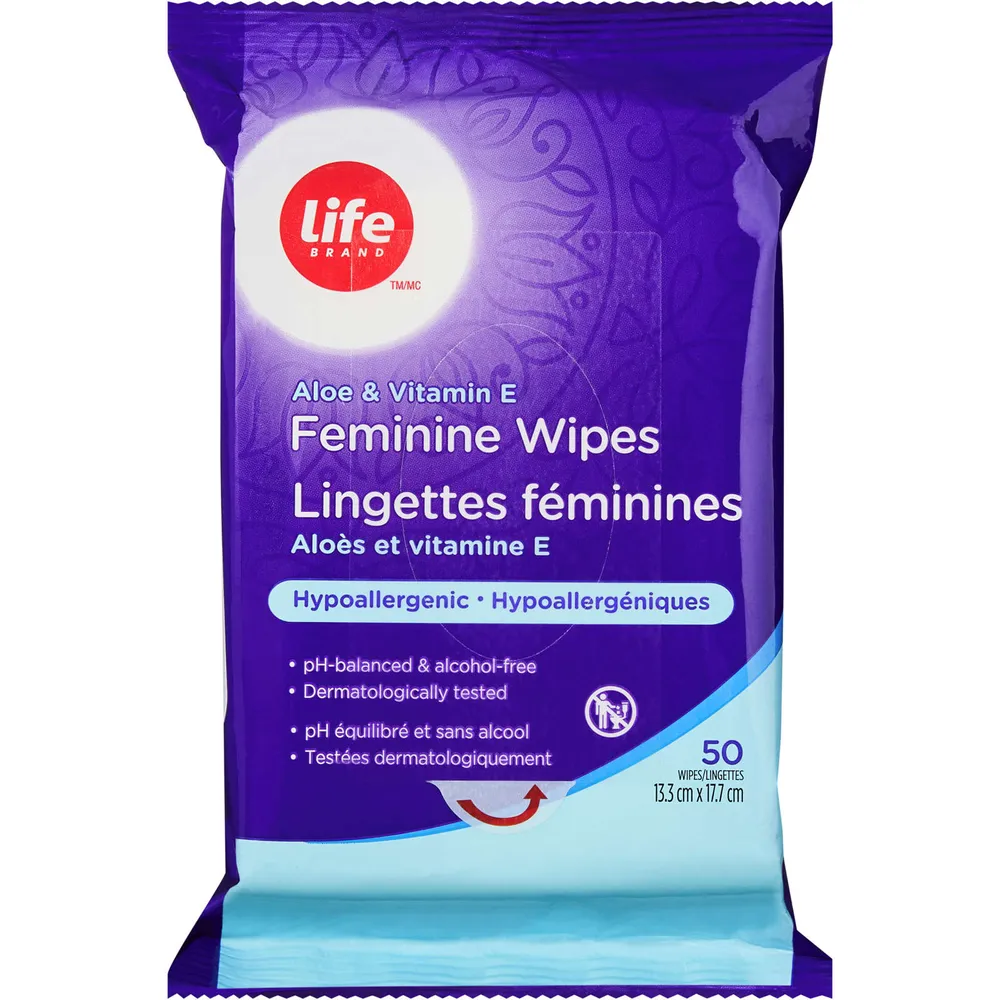 Life Brand Feminine Wipes Niagara Pen Centre