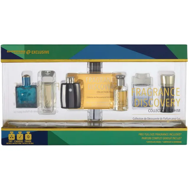 Shoppers perfume sales sample set