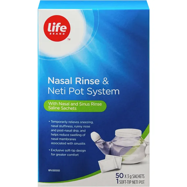 Nasal Rinse Neti Pot System