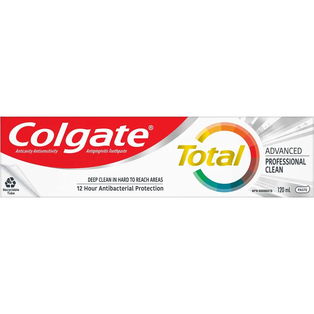 Colgate Total Advanced Professional Clean Toothpaste Niagara Pen Centre