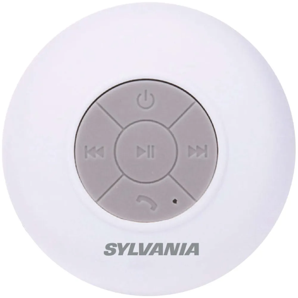 Sylvania suction cup deals shower speaker