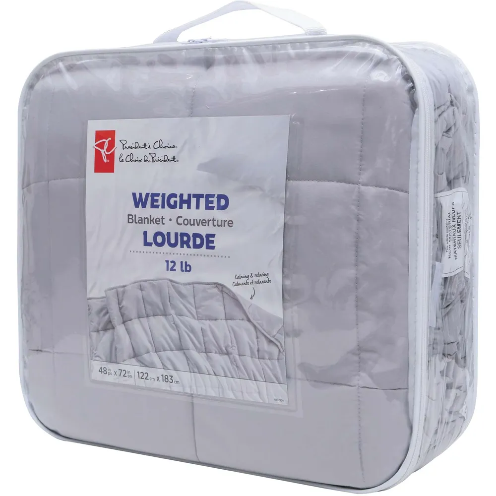 President's Choice Weighted Blanket 12 lb Niagara Pen Centre