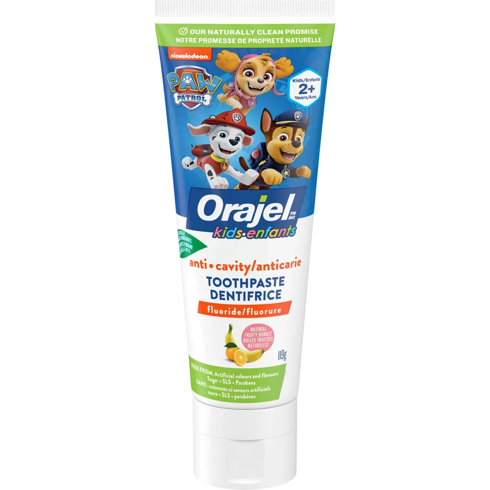 Orajel Kids Paw Patrol AntiCavity Fluoride Toothpaste Hillside