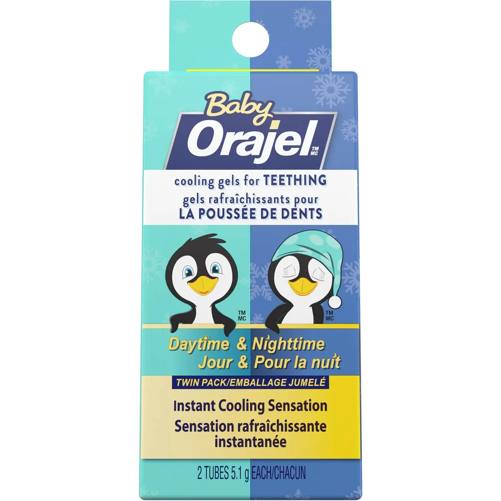 Orajel Baby Orajel Daytime and Nighttime Cooling Gels for Teething