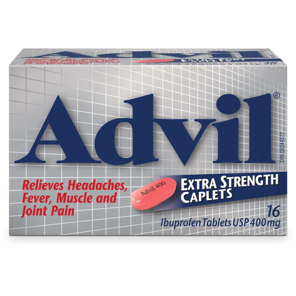 Advil Extra Strength Caplets ( Count), 400 Mg Ibuprofen The Pen Centre