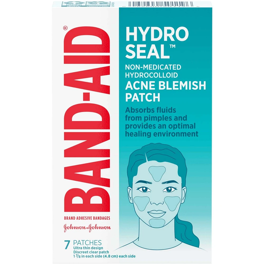 BandAid Hydro Seal Acne Blemish Patch Hydrocolloid Pimple Patches