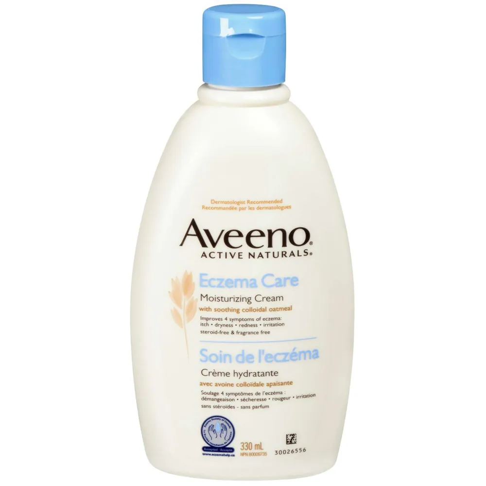 Aveeno Eczema Care Moisturizing Cream 330mL The Pen Centre