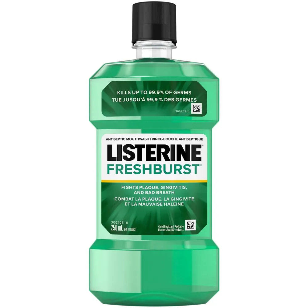 Listerine Fresh Burst Antiseptic Mouthwash 250 ML The Pen Centre