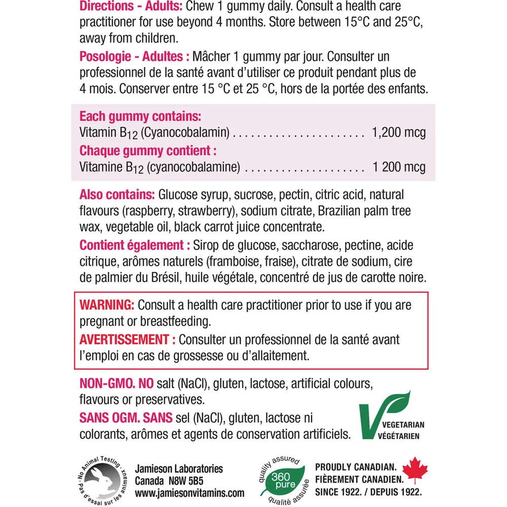 Jamieson Vitamin B12 2,500 Mcg Scarborough Town Centre, 44 OFF