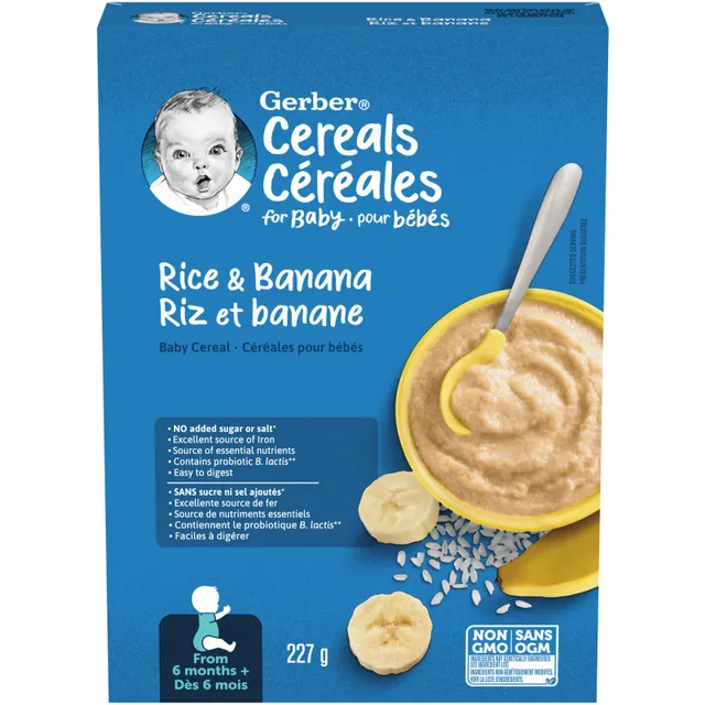 Gerber oat and prune cereal sales