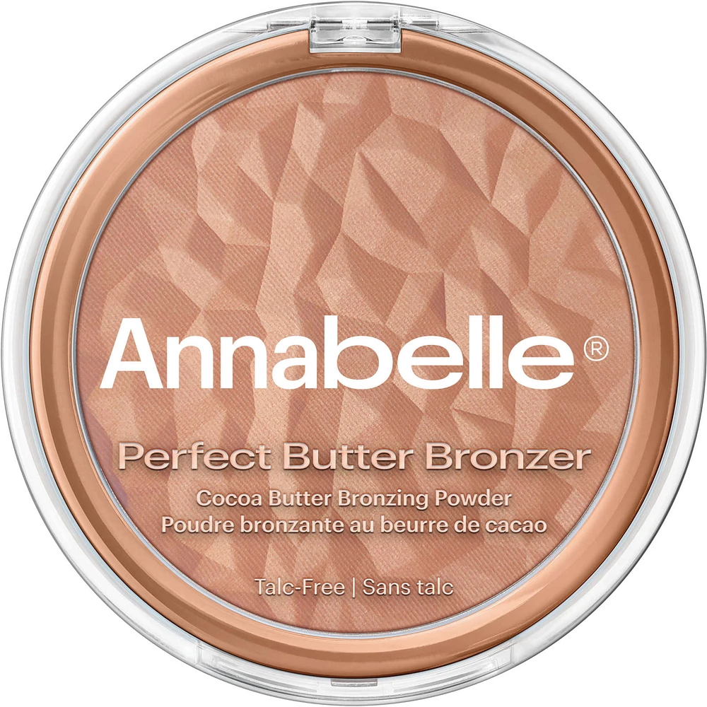 Annabelle Perfect Butter Bronzer TalcFree Cocoa Butter Bronzing Powder