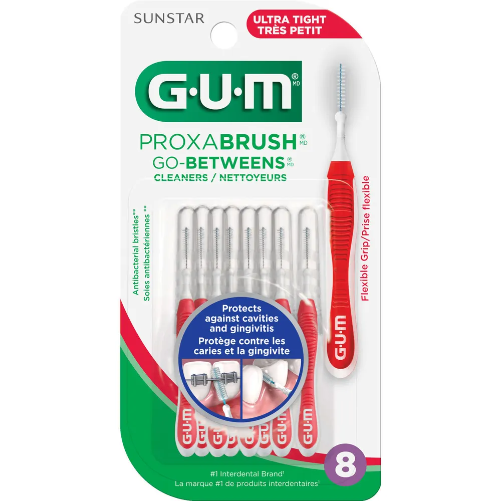 GUM Proxabrush GoBetweens , Ultra Tight 8ct Niagara Pen Centre