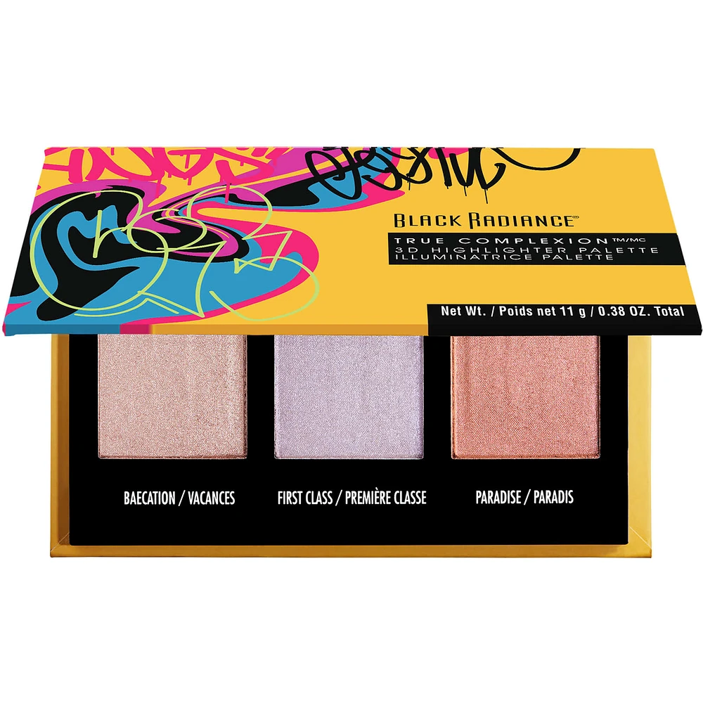 Black Radiance True Complexion 3D Highlighter Palette The Pen Centre