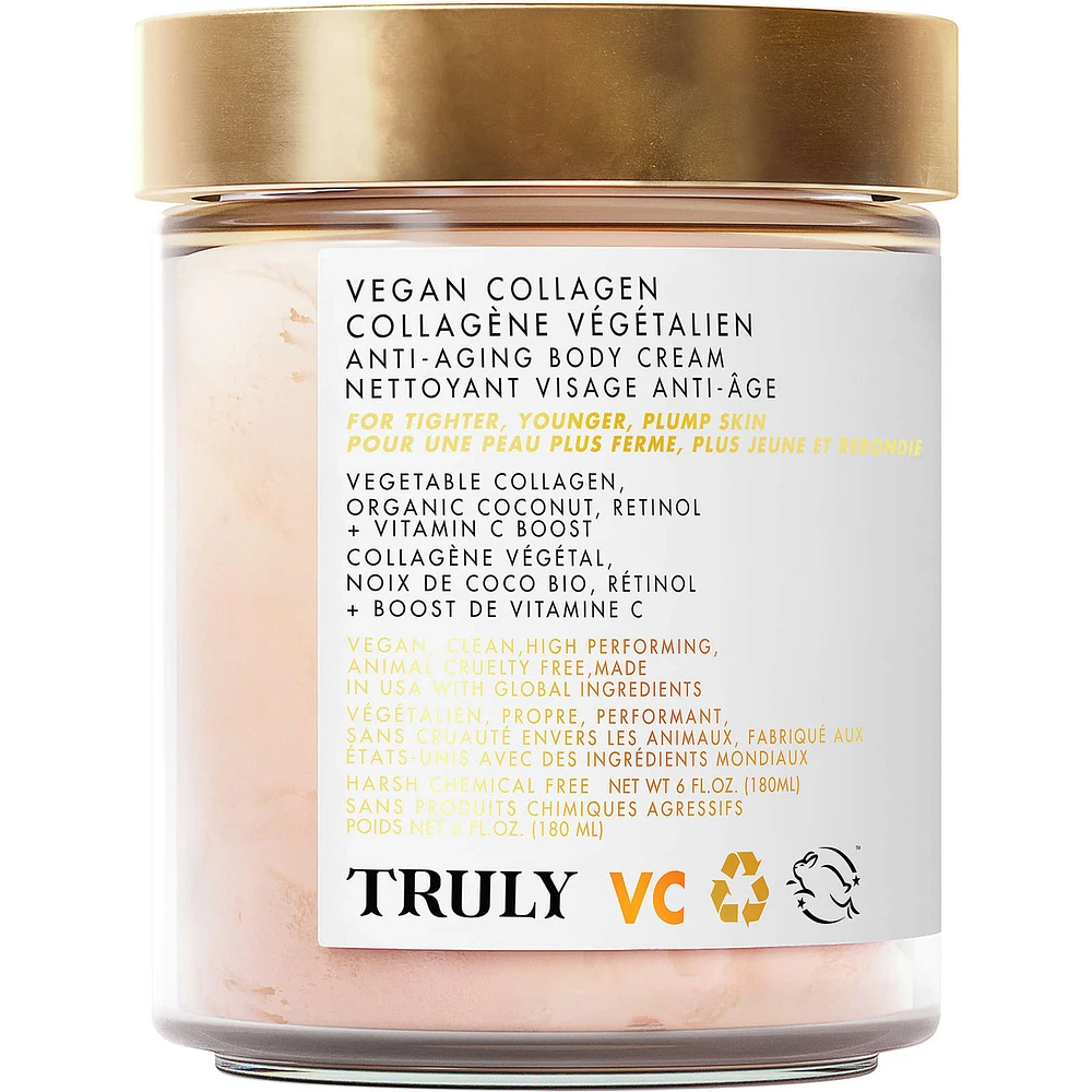 Truly Beauty Vegan Collagen Body Cream Niagara Pen Centre