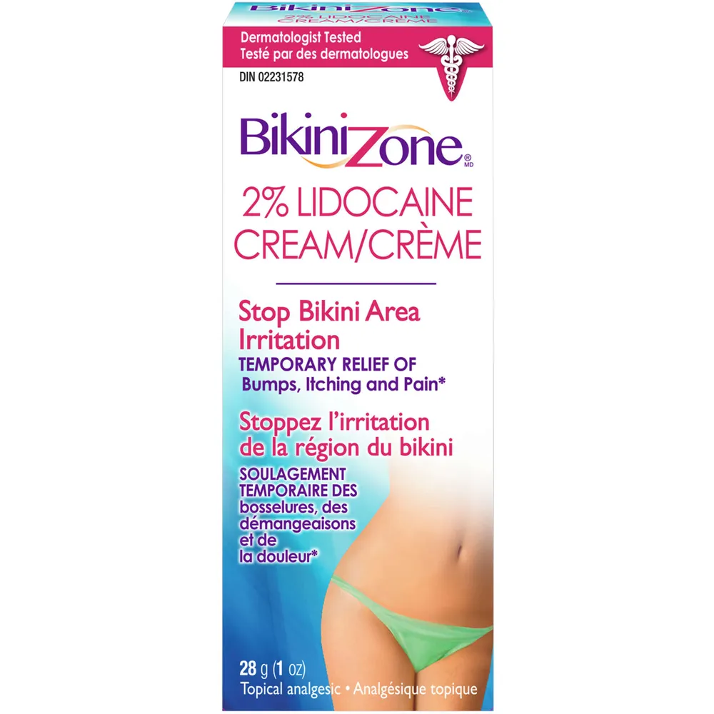Bikini Zone 2 Lidocaine Cream Niagara Pen Centre