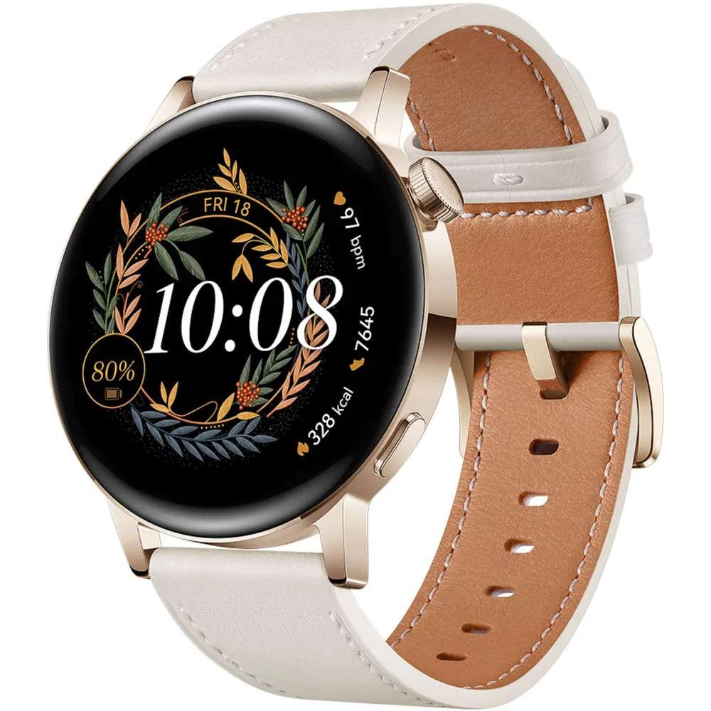 Huawei Watch Gt3 42mm Smartwatch White | Hillside Shopping Centre