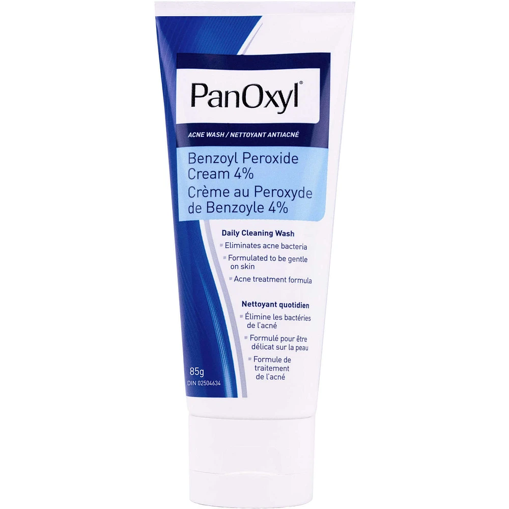 PanOxyl Acne Wash, 4 Benzoyl Peroxide Cream Niagara Pen Centre