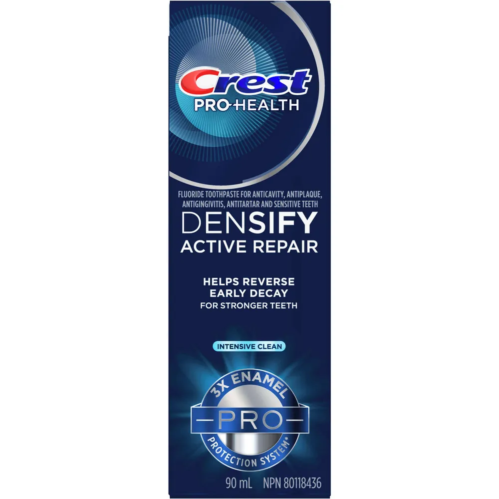 Crest Pro Health Densify PRO Toothpaste Intensive Clean Niagara Pen