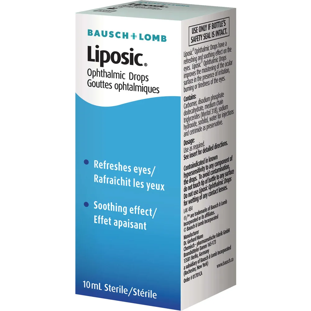 Liposic Ophthalmic Drops Hillside Shopping Centre