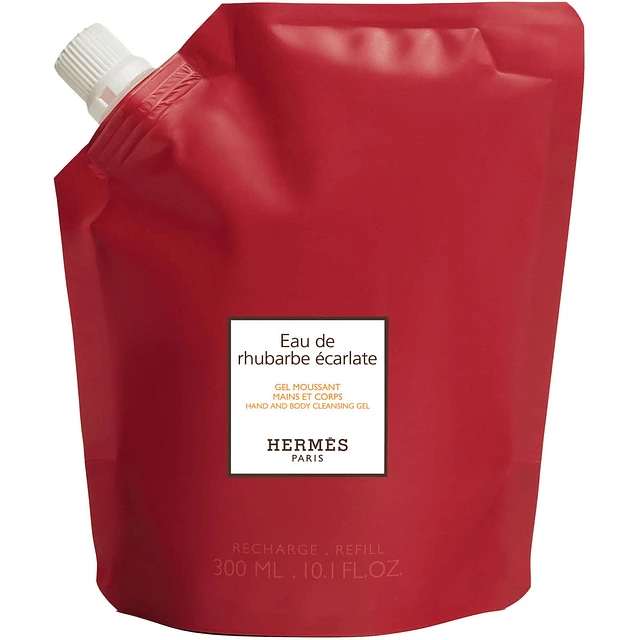 Hermès Eau de rhubarbe écarlate, hand and body cleansing gel