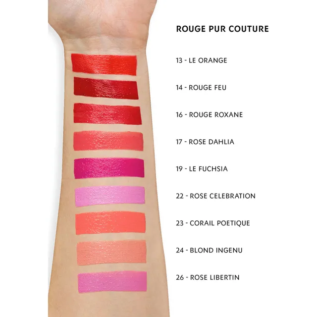 Rouge pur couture the slim swatches sale