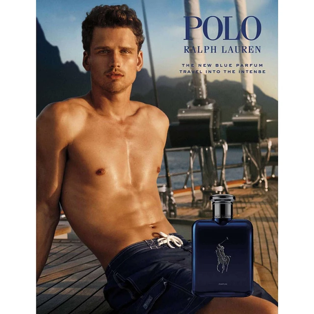 Polo top blue intense