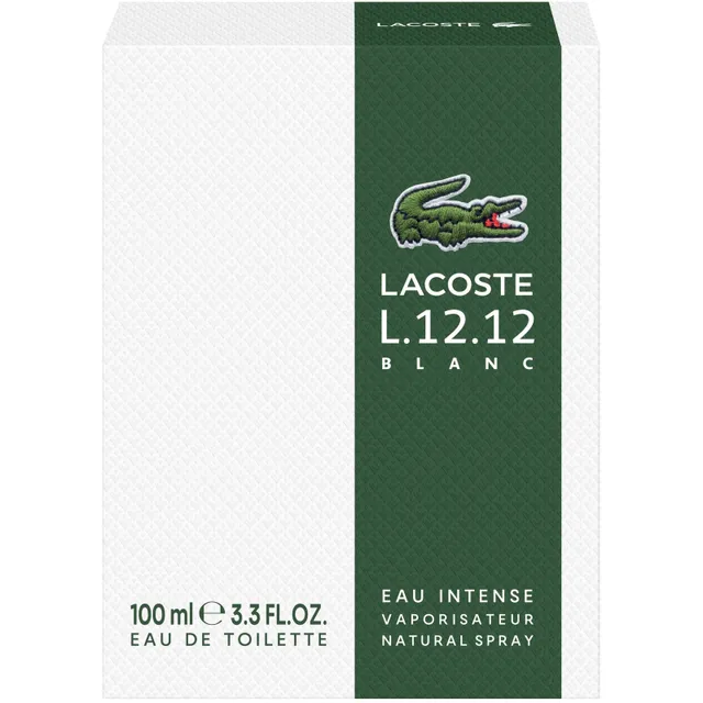 Lacoste L.12.12 Blanc Eau Intense For Him Eau de Toilette 100ml