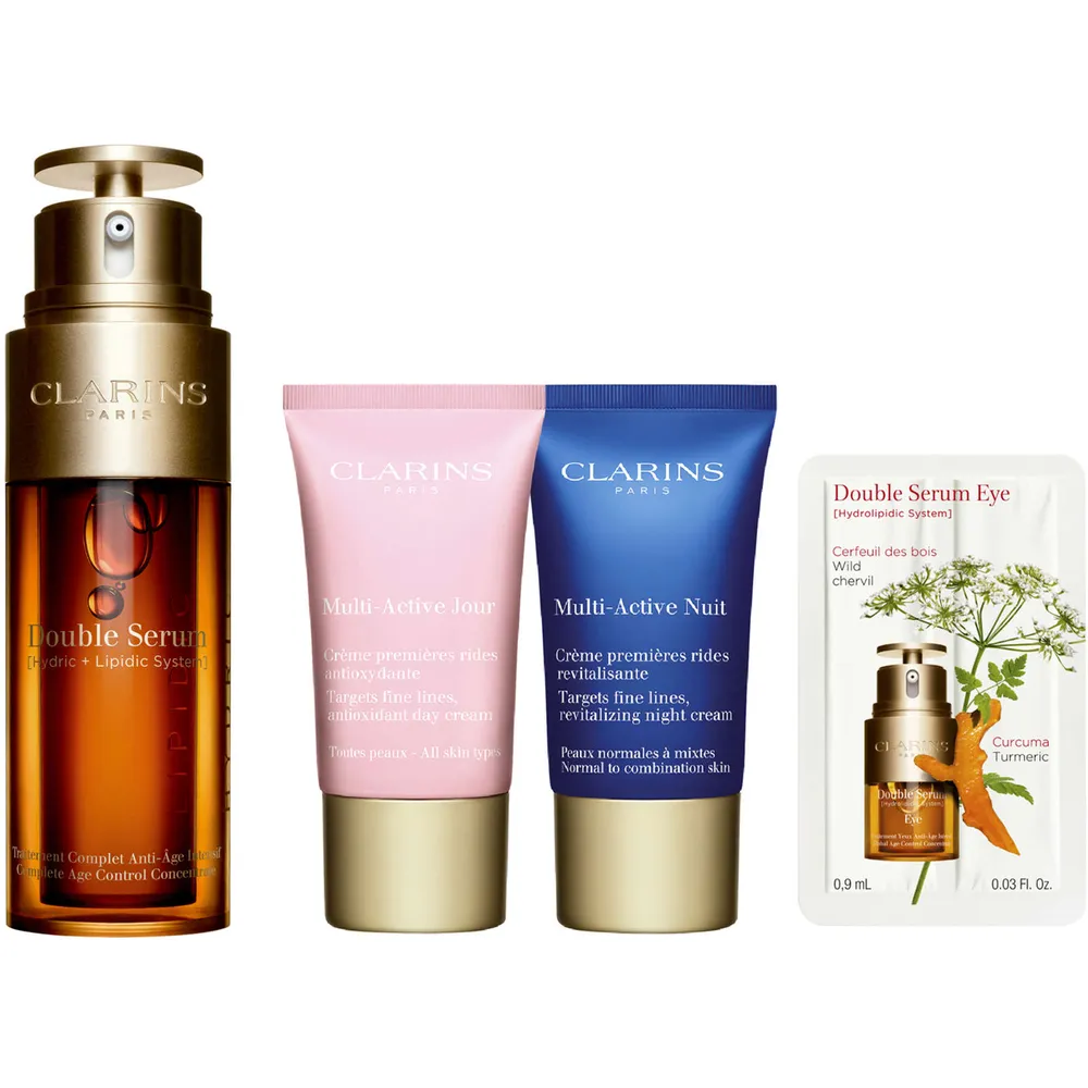 Aggregate 157+ clarins double serum gift set super hot kenmei.edu.vn