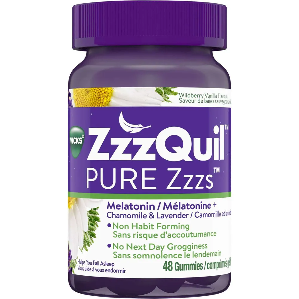 ZzzQuil PURE Zzzs Melatonin Gummies ZzzQuil, 60 OFF